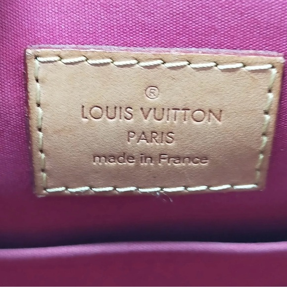 Auth Louis Vuitton Rosewood Vernis Alma BB 2way Crossbody Bag Preloved Tote - Picture 16 of 16